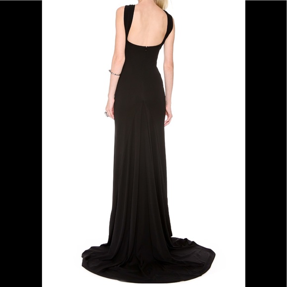 DSquared2 Gathered Bust Draped Gown - Picture 4 of 6